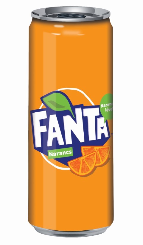 Fanta narancs  0,33 l